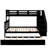 Twinfull Bunk Bed With Twin Size Trundle And Space Storage Bed, , Strategic Bedroom Options-608579056