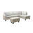 Jayzen 3 - Piece Vegan Sectional-1119954545-1094079078-1094079074