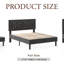 Lit plateforme tapissier, cadre de lit-11270981