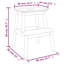Harviell Brown Step Stool