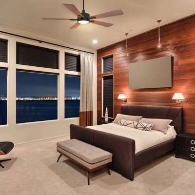 Appleton 52-inch Smart Ceiling Fan with Remote, Light Kit Included, Works with Google Assistant, Amazon Alexa, and Siri Shortcuts -  Hokku Designs, 23EF3615F1314E6C85E345E7061FCC39