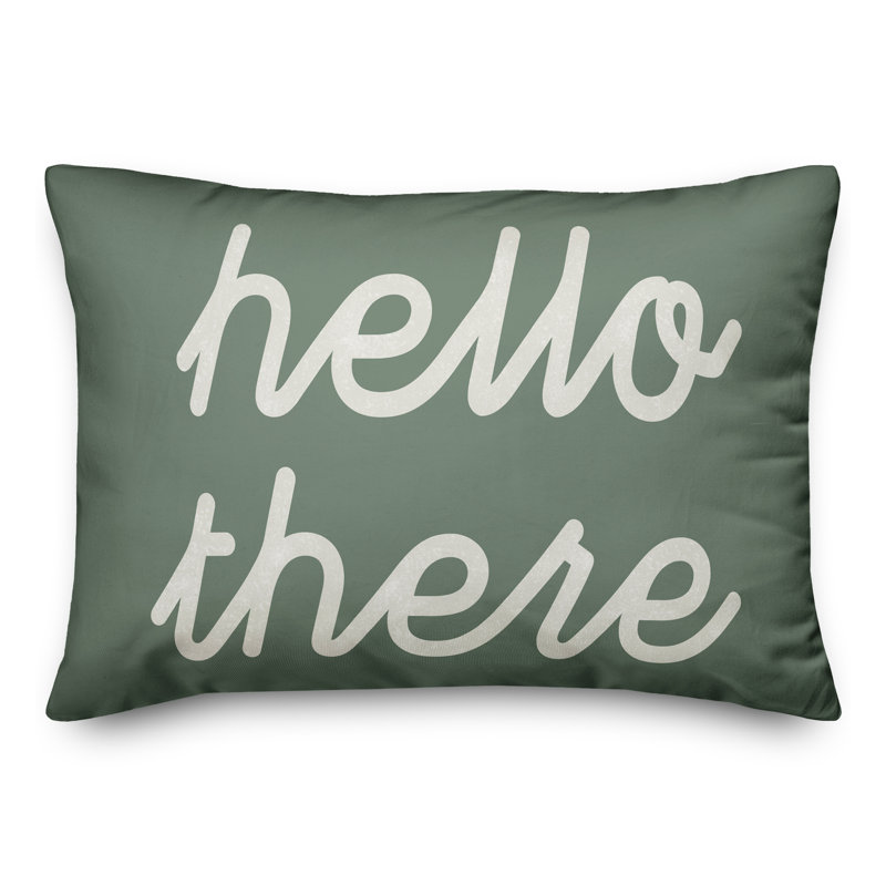  Housse de coussin d'extérieur et insert Hello Hello, Vert