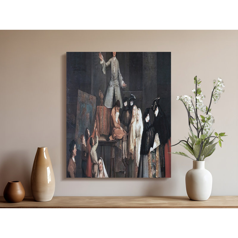 Grandy 1 Piece Wrapped Canvas Wall Art Set, 18x24