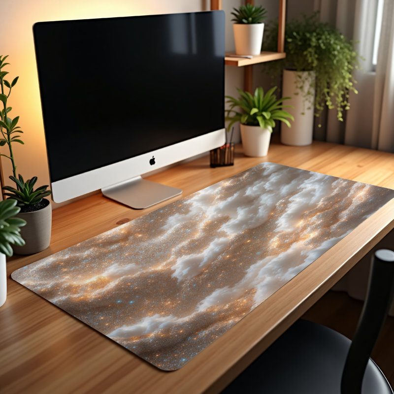 Polyester Desk Pad, 23.6x13.8