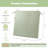 Patio Chair Cushion With Handle And Ties For Garden Sofa Couch, 19" X 19" X 3"-1015872124-1017599738