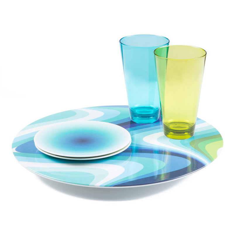 Plateau en mélamine Lazy Susan