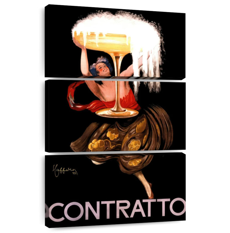 Yarlin Contratto Advertisement For Liquor, 45" H x 28" W