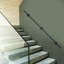 60 po Mains courantes en acier pour mur d'escalier