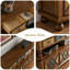 Retro Solid Manufactured Wood Accent Cabinet