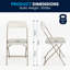 Premium Plastic Folding Chair-680700933