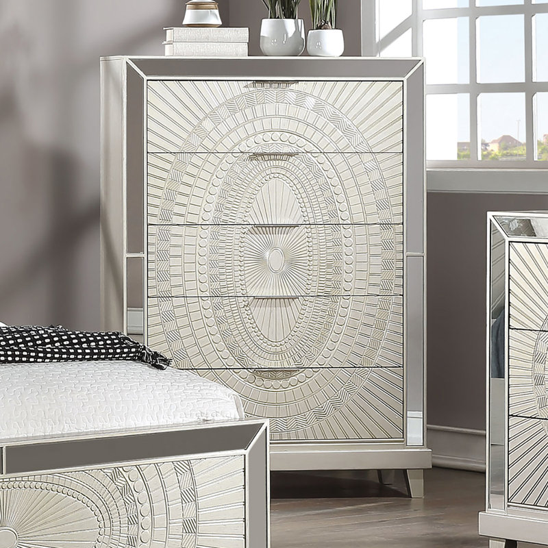 Commode 5 tiroirs 42,25 po Migna