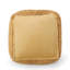 Pouf carré jaune en microfibre Spongy-2081024194