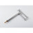 Extension Pot Filler Faucet - 360 Rotating And Foldable, Brushed Nickel Design, Brass Structure, Double Handles For Effortless Water Handling With Rotation Foldable Function, Charm, Construction, Easy-1827831901
