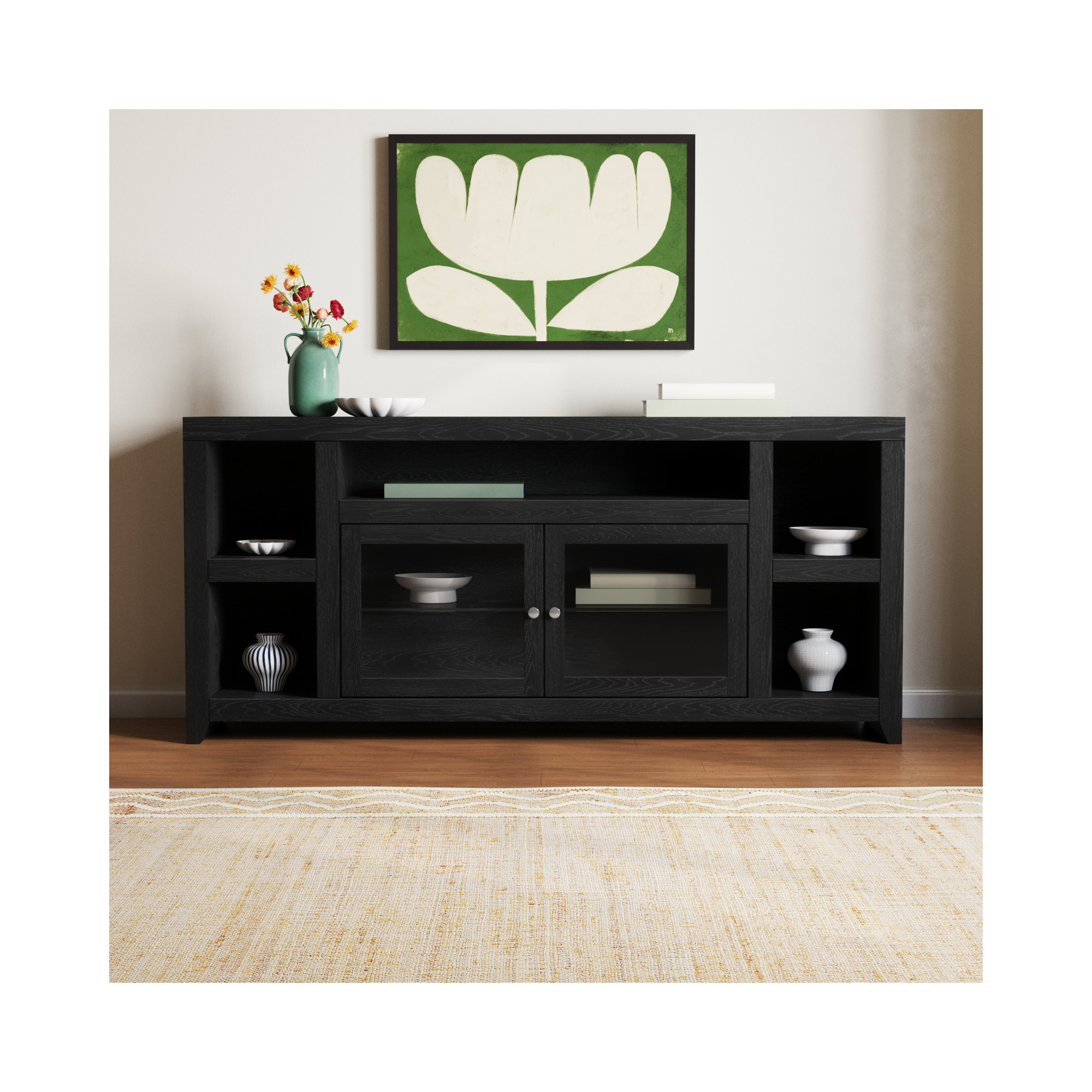 Brigantine TV Stand, 34"H x 75" W x 16"D