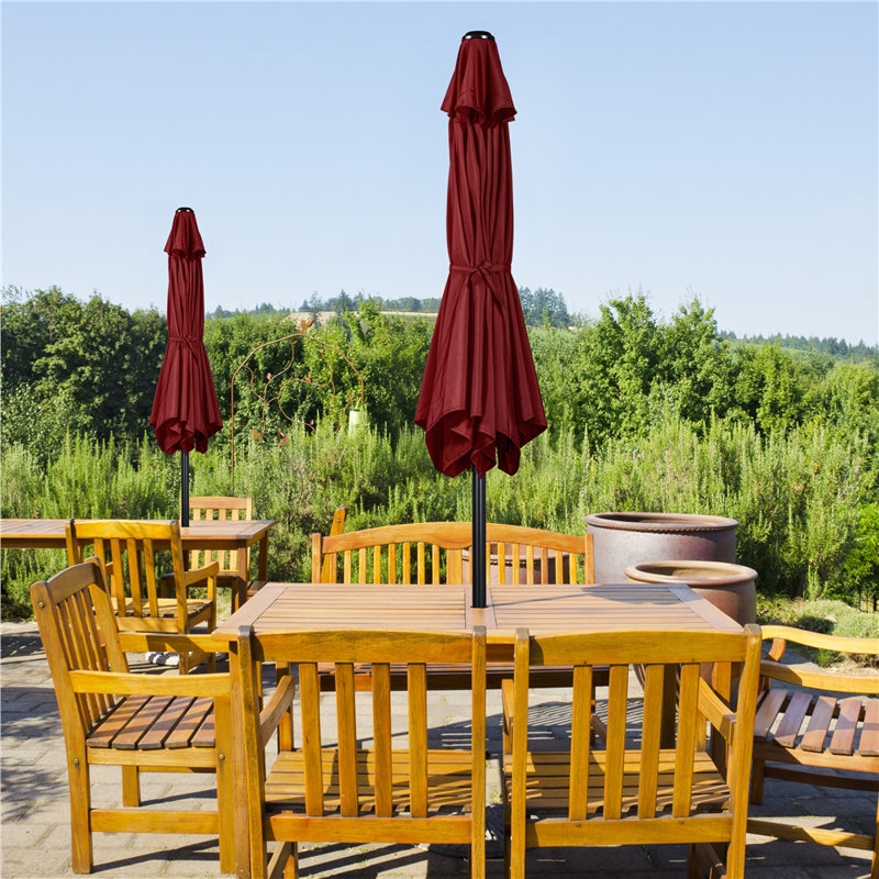 Traditional Parasol, Burgundy