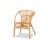 Curits Rattan Arm Chair in Brown