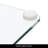 iDesign Oval Pedestal Drink Table for Small Spaces