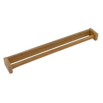 Cupani 22" Traditional Solid Teak Towel Bar