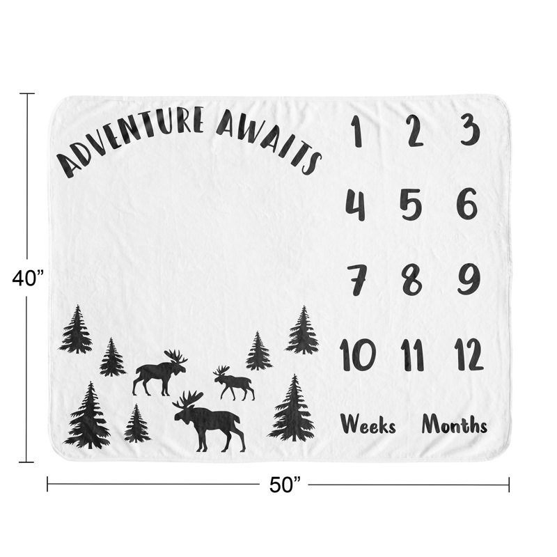 Couverture pour bébé Rustic Patch