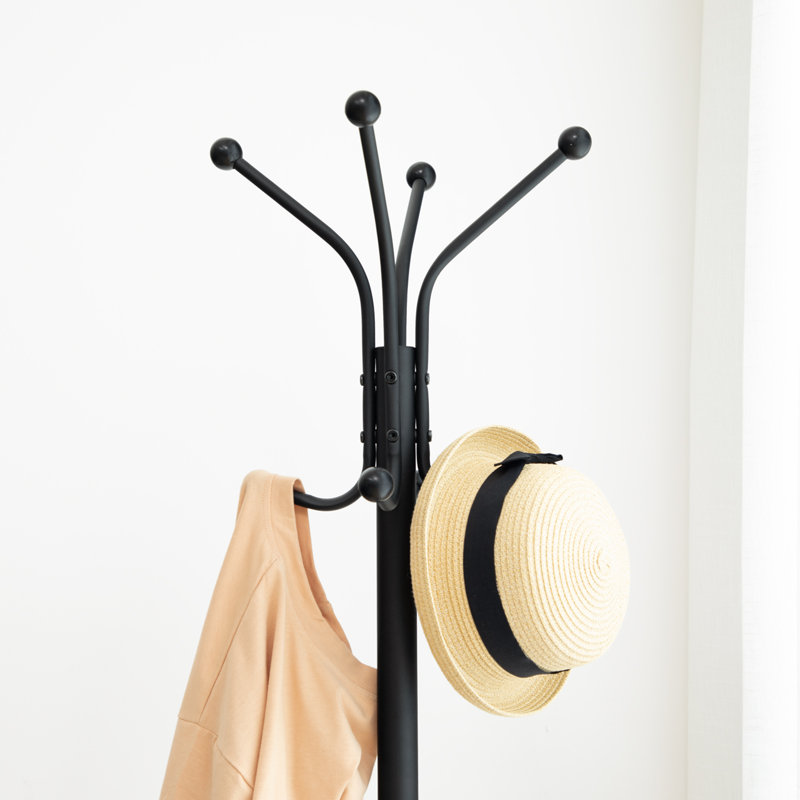 Luhrmann Iron Freestanding 8 - Hook Coat Rack