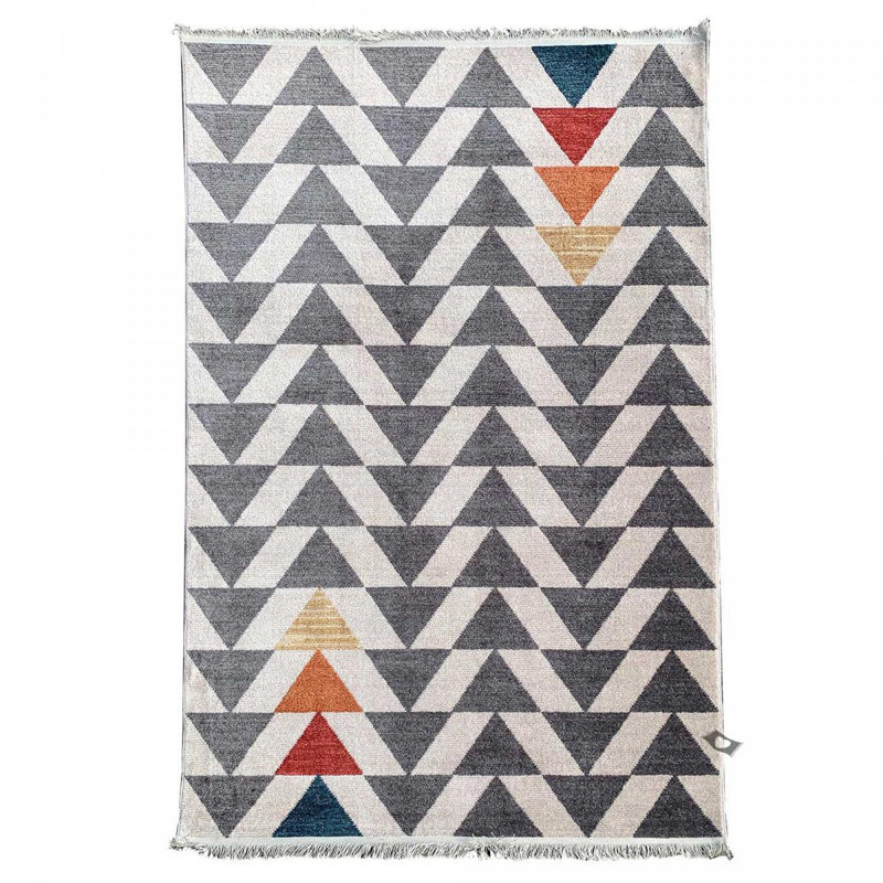 Moroney Geometric Area Rug, Rectangle 120 x 170cm