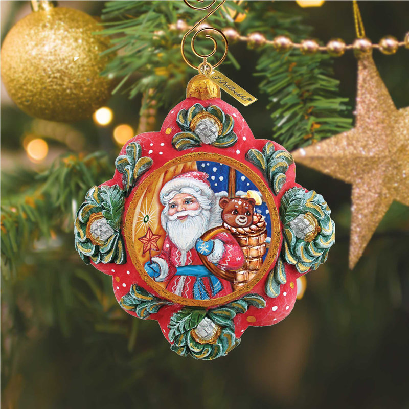 Treasured Memories 3'' Handmade Holiday Shaped Ornament