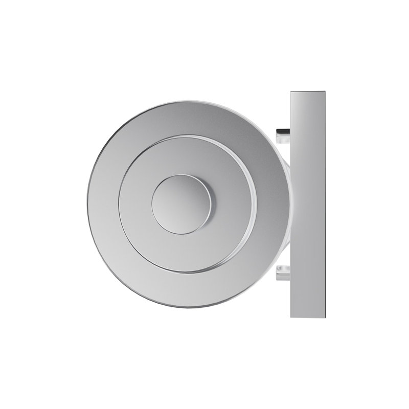 2 - Light Dimmable Vanity Light, Chrome