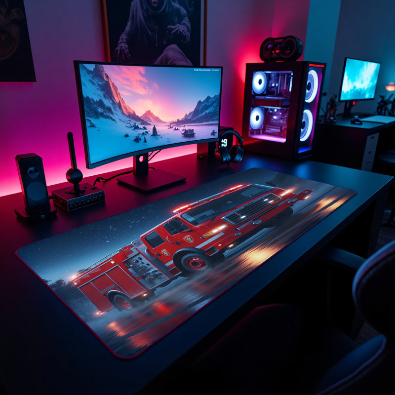 Polyester Desk Pad, 23.6x13.8