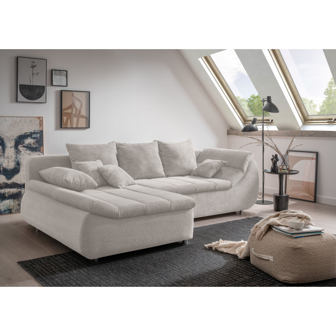 Ecksofa Aliyan mit Bettfunktion