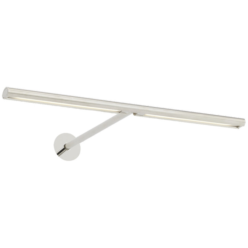 Plural Dimmable LED Wall Mounted Picture Light, Polished Nickel