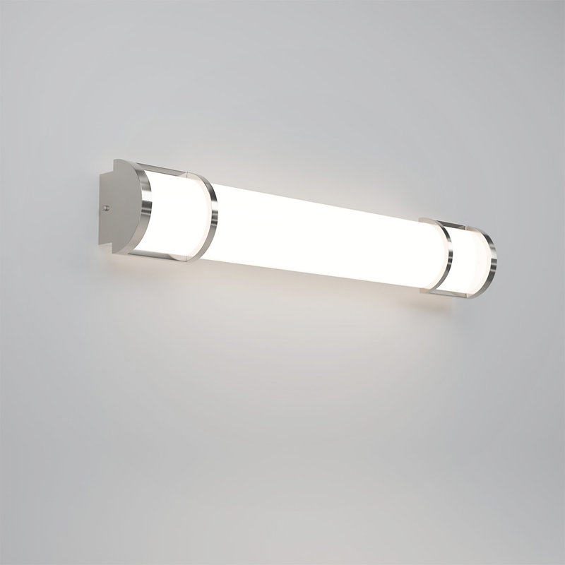 24-Inch Flush Mount Vanity Lighting Fixture - 25W Linear Wall Light Bar