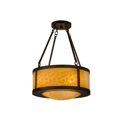 4 - Light Semi Flush Mount