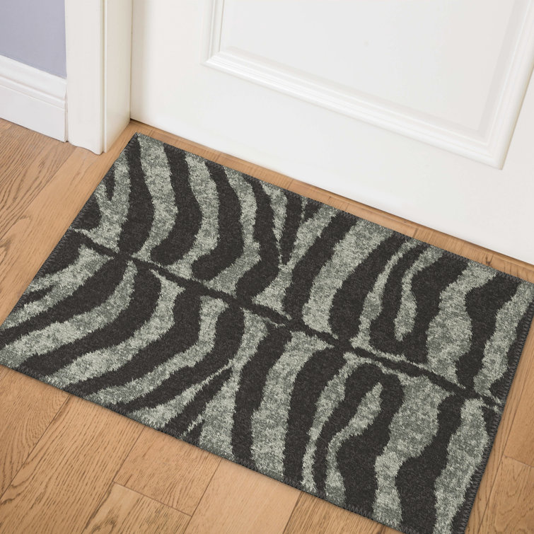 Washable Animal Print Rug