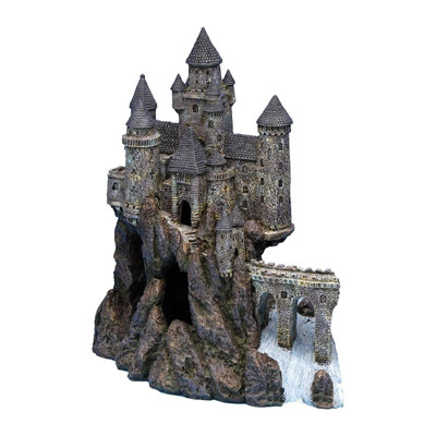 Magic Wizard’s Castle Aquarium Decoration