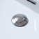 Pop-Up Bathroom Sink Drain Stopper with Overflow