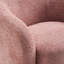 Fauteuil demi-tonneau pivotant rembourré Munehito-986386219