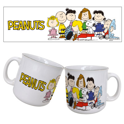 Peanuts - Group at the Piano 20oz. Camper Mug