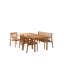 Sammen Outdoor Teak Garden Table
