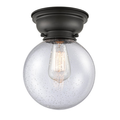 Chippewa Glass Flush Mount