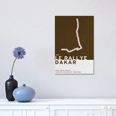 1978 Le Rallye Dakar by Chungkong - Wrapped Canvas Print