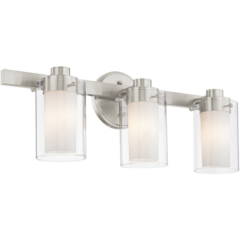 Éclairage pour meuble-lavabo 3 lumières 