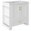 Meuble-lavabo simple 30 po avec plateau Anyae-1926711091