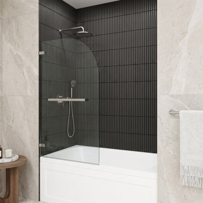 Orion Frameless Hinged Tub Door