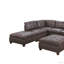 Fauteuil capitonné en similicuir respirant 1pc