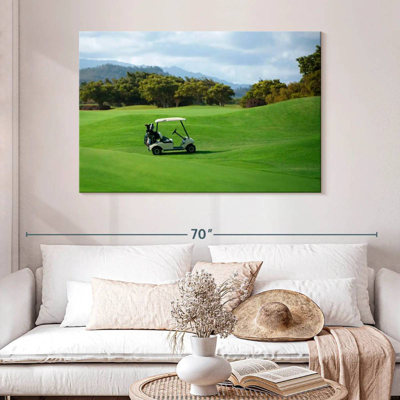 Chariot de golf Sireci, H 32 po x l 48 po