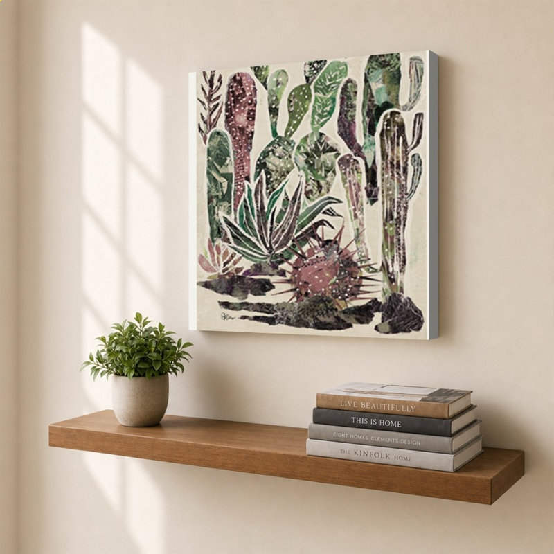 «Desert Garden II» par Gina Ritter - Impression sur toile, 36" H x 36" W, Does Not Apply