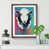 Walnut Framed