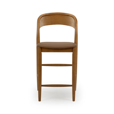 Tabouret de comptoir rembourré Loar