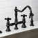 Duchess Double Handle Kitchen Faucet with Side Spray