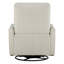 Fauteuil inclinable électrique pivotant en cuir véritable Sant-121457996